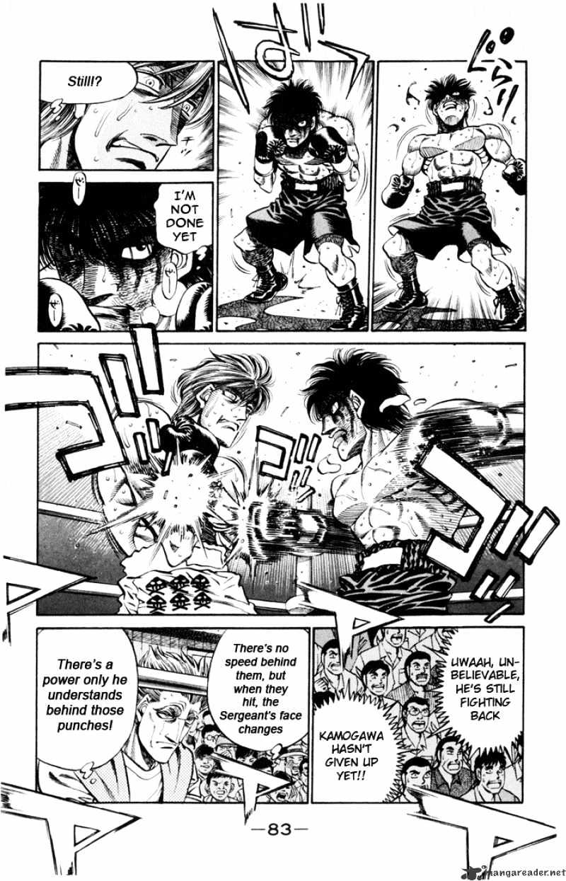 Hajime no Ippo: Fighting Spirit, Chapter 411 image 07